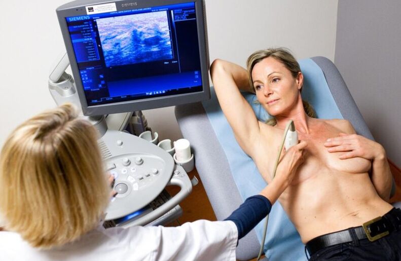 Ultrasound sa mga glandula sa mammary sa wala pa ang pagpadako sa dughan nga adunay hyaluronic acid