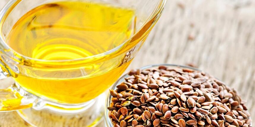 Flaxseed oil alang sa pagdako sa dughan